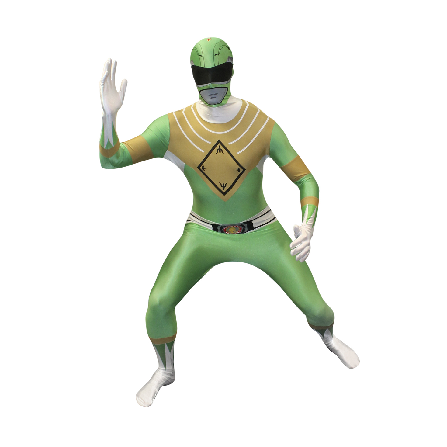 Zwarte Power Ranger Morphsuit